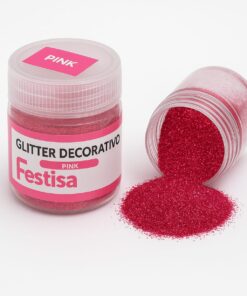 Glitter Decorativo Festisa - Pink 5g