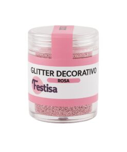 Glitter Decorativo Festisa - Rosa 5g