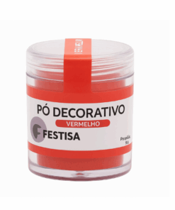 Pó Decorativo Festisa - Vermelho 3g