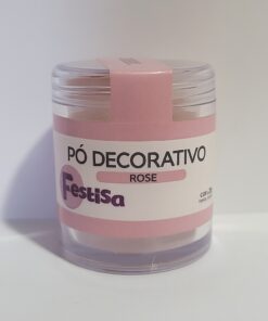 Pó Decorativo Festisa - Rosê 3g