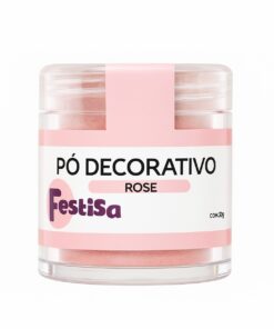 Pó Decorativo Festisa - Rosê 3g