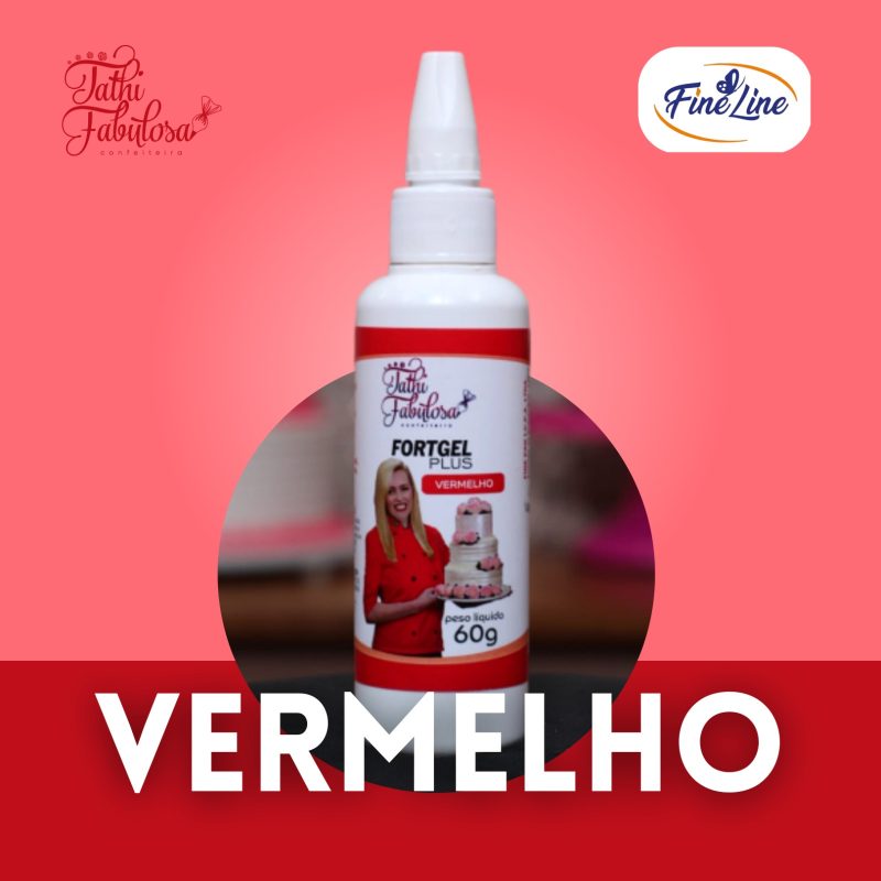 Corante Tathi Fabulosa 60g Vermelho