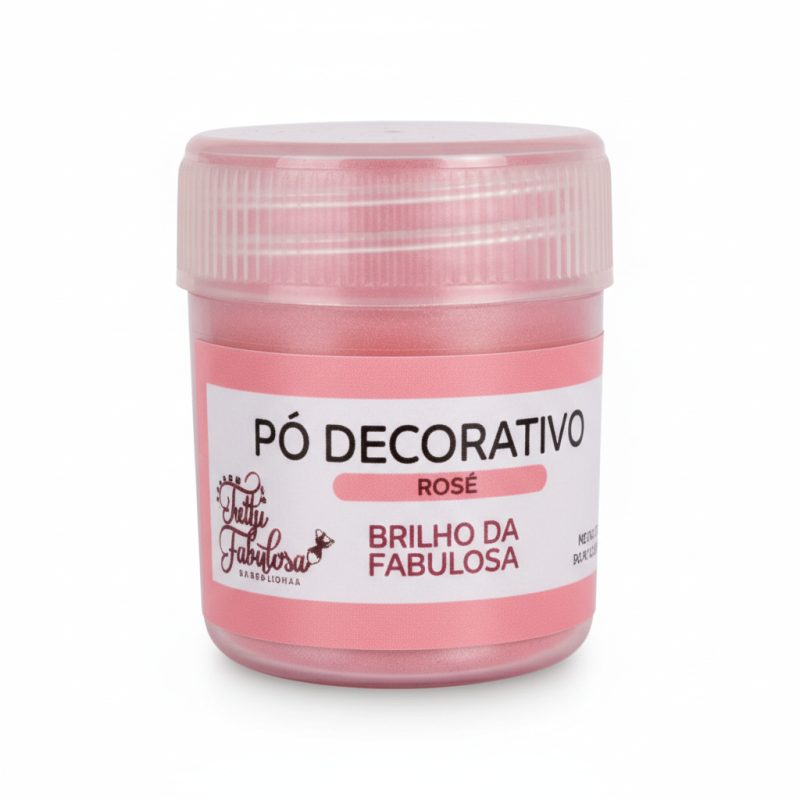 Pó Decorativo Tathi Fabulosa - Rosê 3g