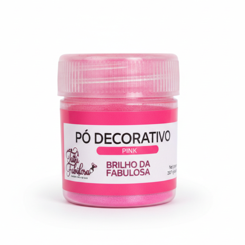 Pó Decorativo Tathi Fabulosa - Pink 5g