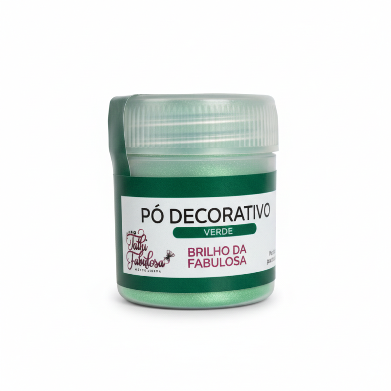 Pó Decorativo Tathi Fabulosa - Verde 3g