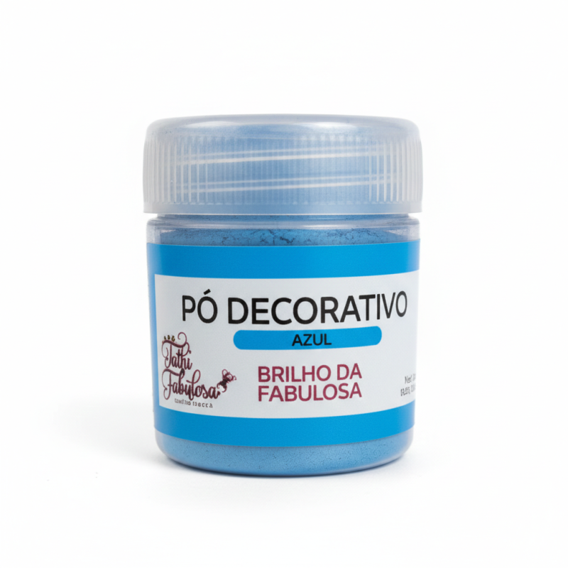 Pó Decorativo Tathi Fabulosa - Azul 5g
