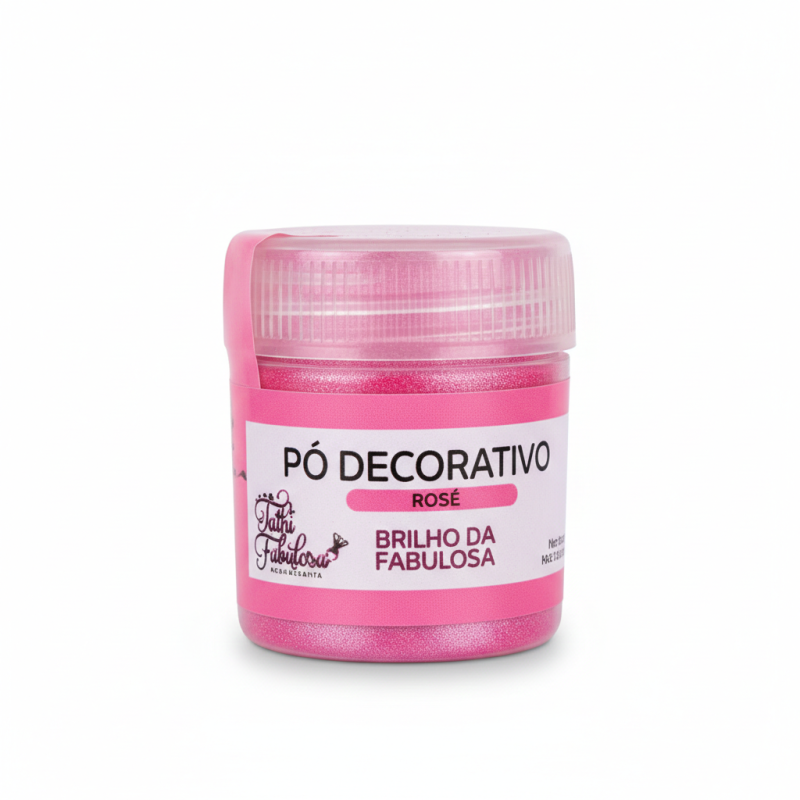 Pó Decorativo Tathi Fabulosa - Rosa 5g
