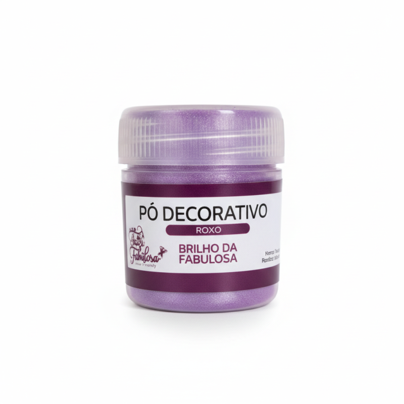 Pó Decorativo Tathi Fabulosa - Roxo 3g