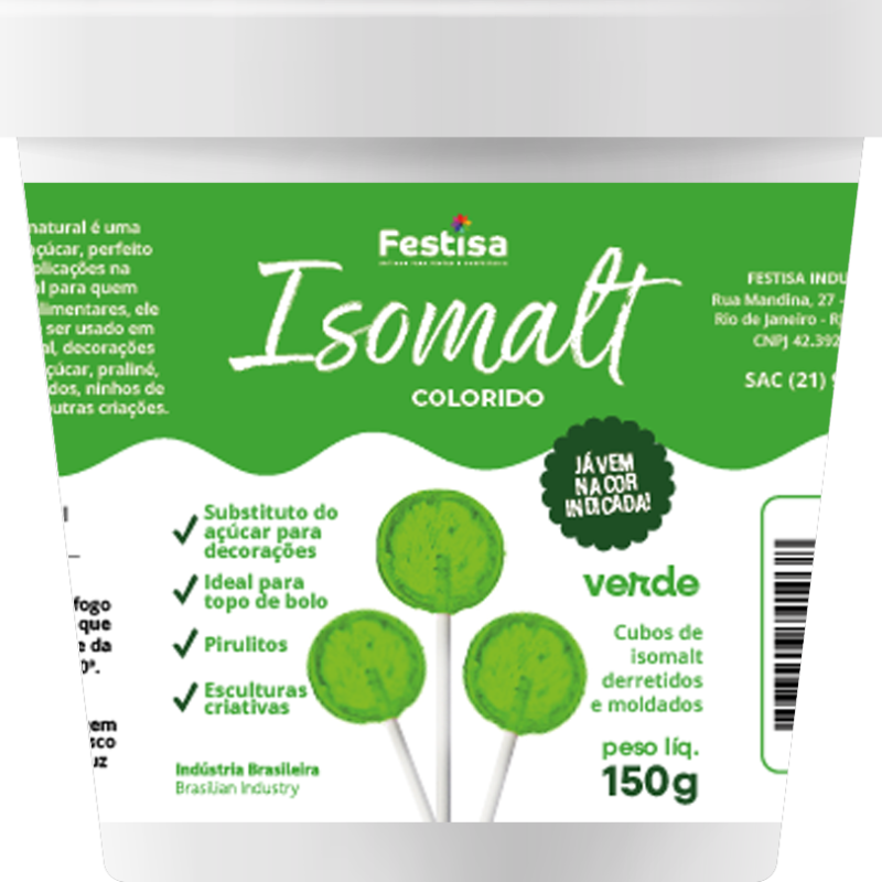 Isomalt Verde 150gr