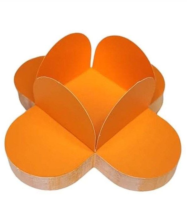 Forma Média 4 Pétala Nº7 - Laranja