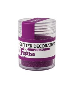 Glitter Decorativo Festisa - Violeta 5g