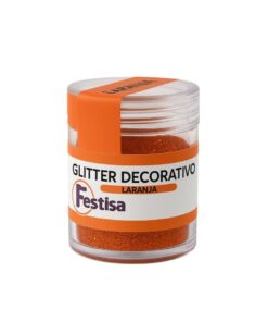 Glitter Decorativo Festisa - Laranja 5g