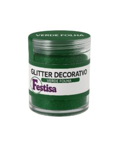 Glitter Decorativo Festisa - Verde Folha 5g