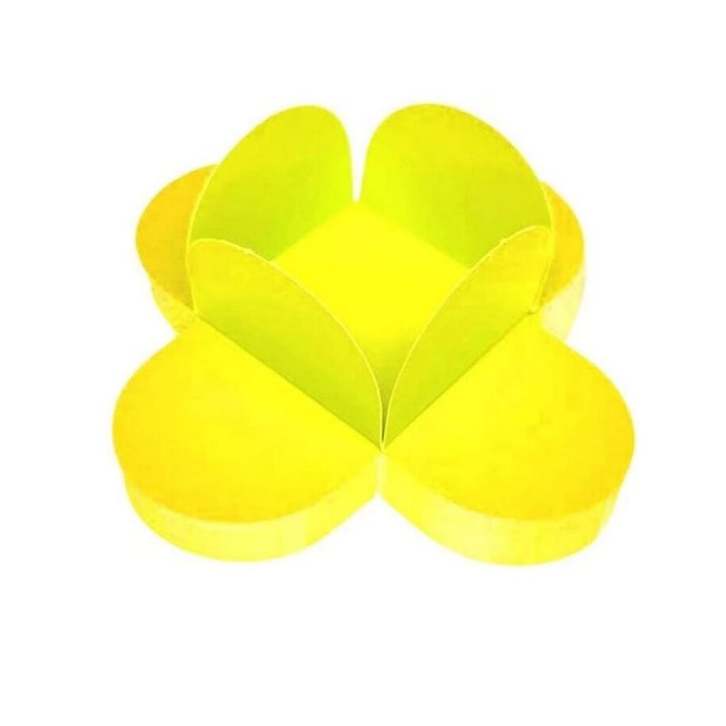 Forma Média 4 Pétala Nº7 -  Amarelo Luminoso