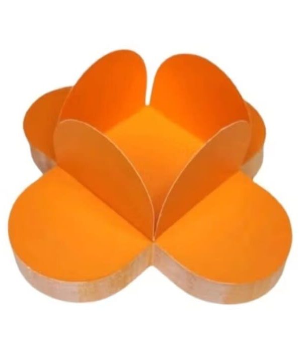 Forma Média 4 Pétala Nº8 -  Laranja