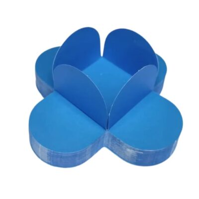 Forma Média 4 Pétala Nº8 -  Azul