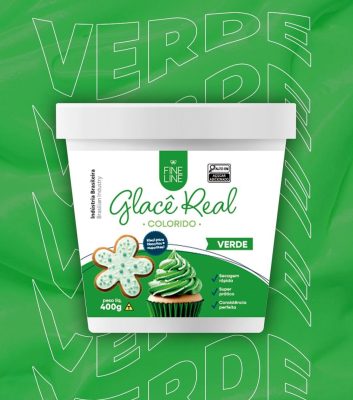 Glacê Real - Verde 400g